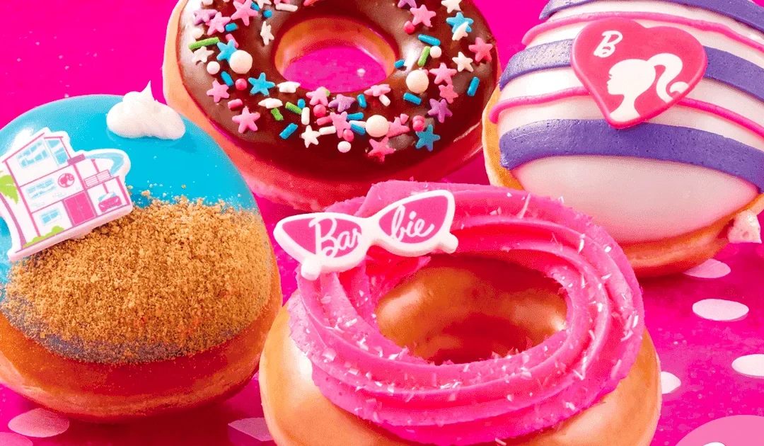 Colección de Donas Barbie GRATIS con Cualquier Compra en Krispy Kreme