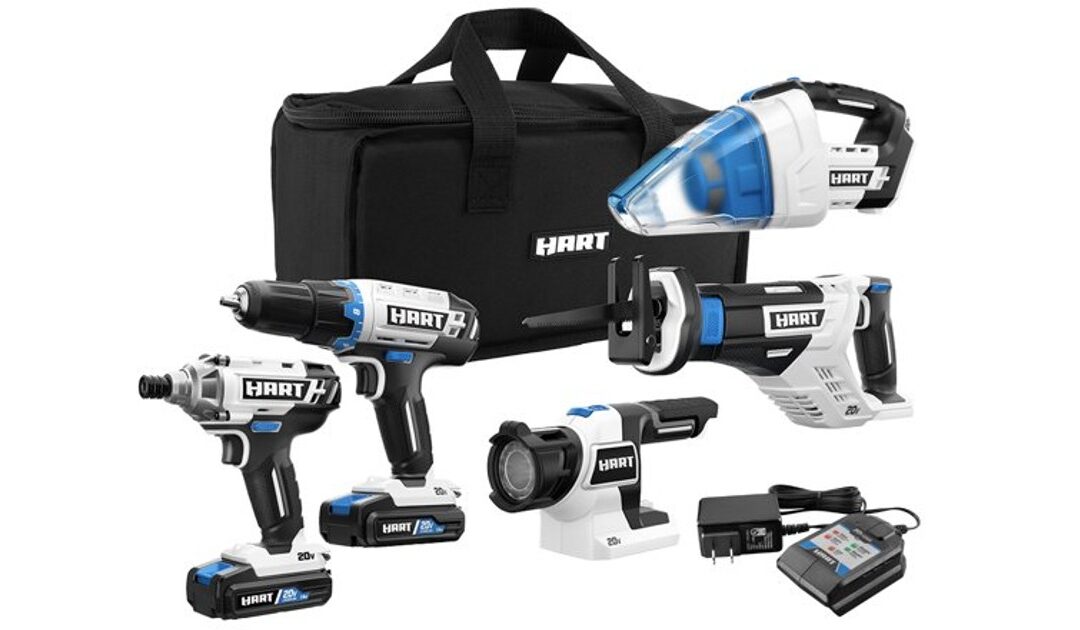 HART 5-Tool Combo Kit SOLO $79 en Walmart (Reg $198)