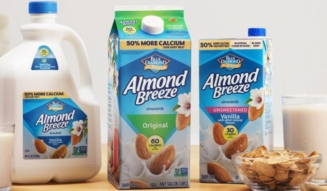 Leche de Almendras Blue Diamond Almond Breeze GRATIS (Después del Rebate)