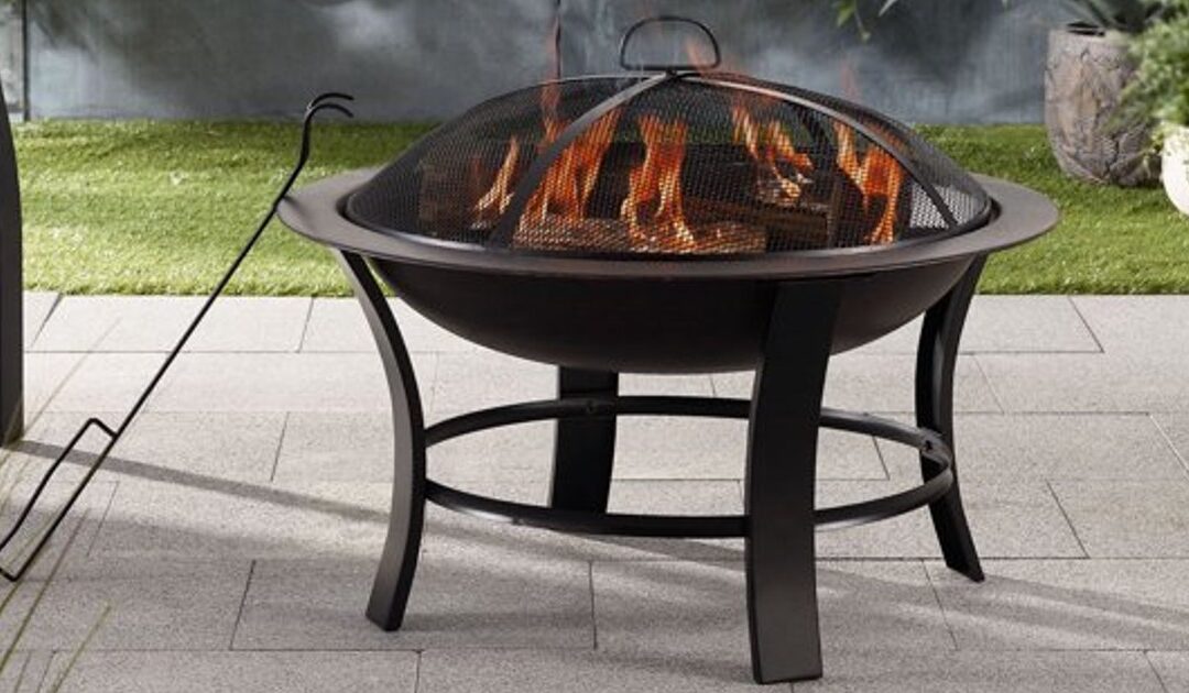 Mainstays 26-In Fire Pit a SOLO $24.97 (Reg $38)