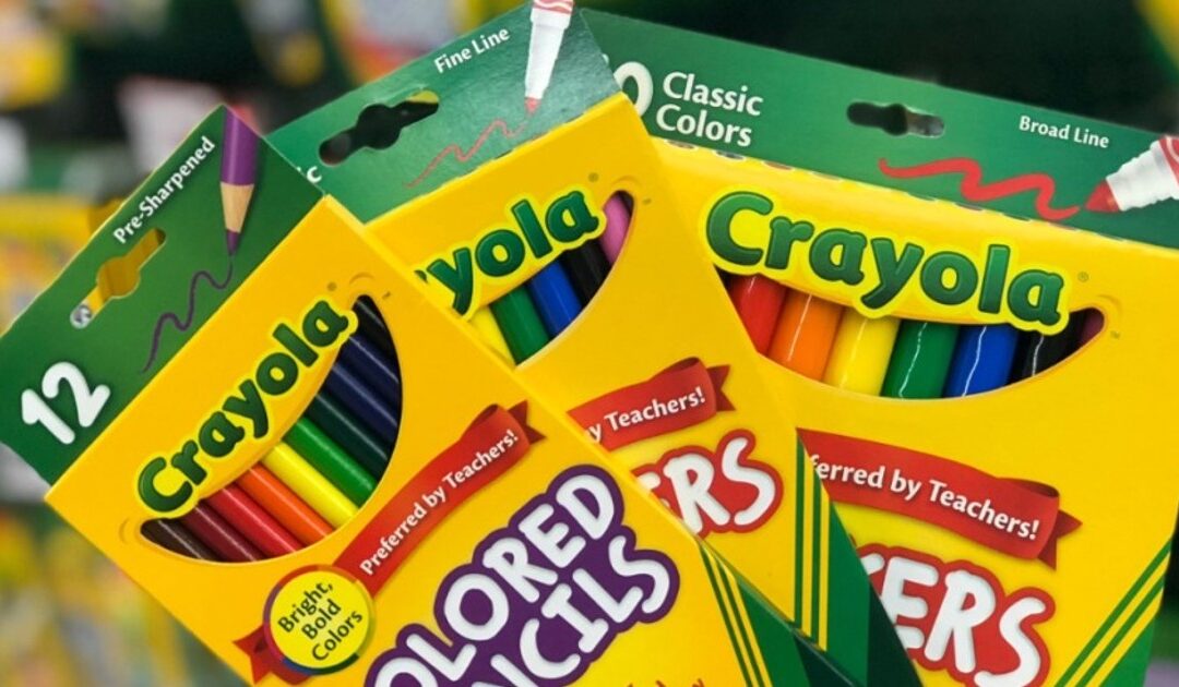 Walmart – Materiales Escolares Crayola DESDE $0.50