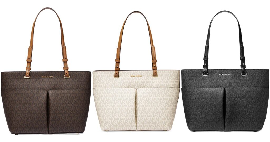 Michael Kors Signature Bedford Pocket Tote
