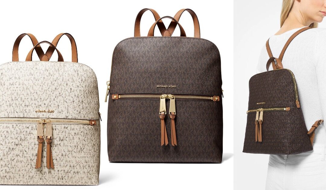 Michael Kors Signature Rhea Backpack a solo $131.20 en Macy’s (Reg. $328)