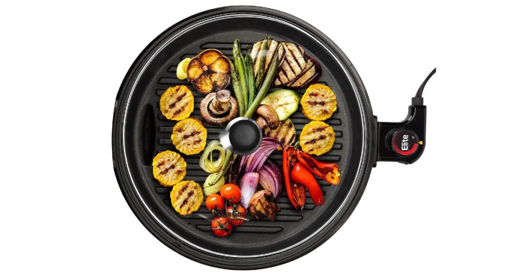 Parrilla Antiadherente Elite Gourmet