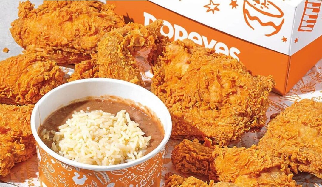 Popeyes Tiene Dos Piezas de Pollo a $0.59 Por Su 50 Aniversario