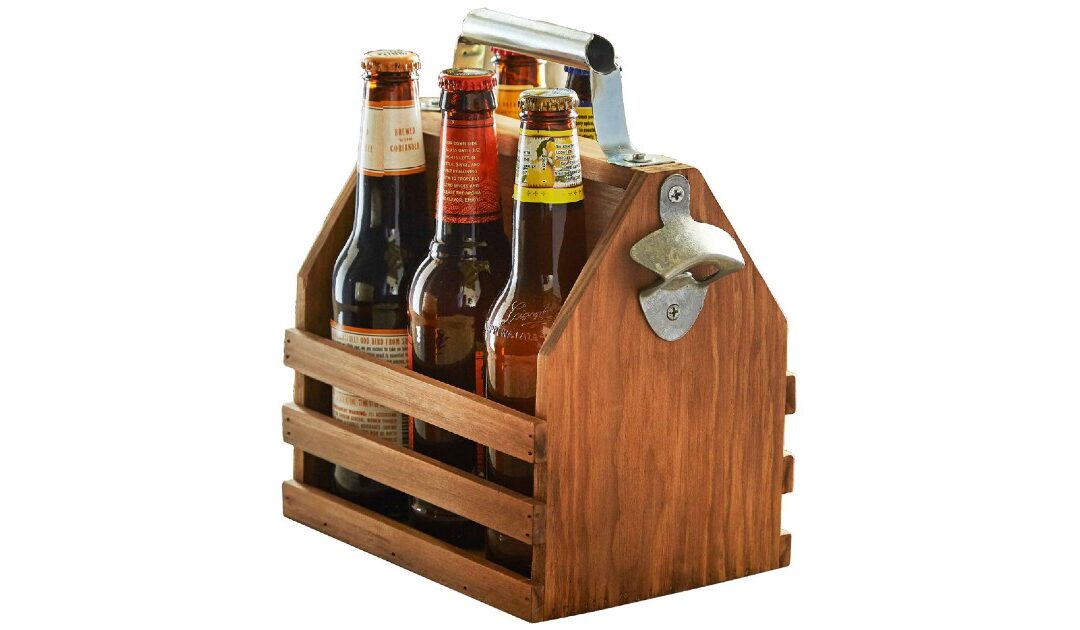 Portabotellas de Madera Hammer + Axe a solo $8.99 en JCPenney (Reg. $24)