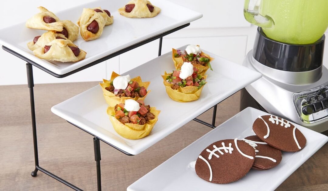 Set de 3-Platos Gibson para Entremeses SOLO $23.99 (Reg. $40)