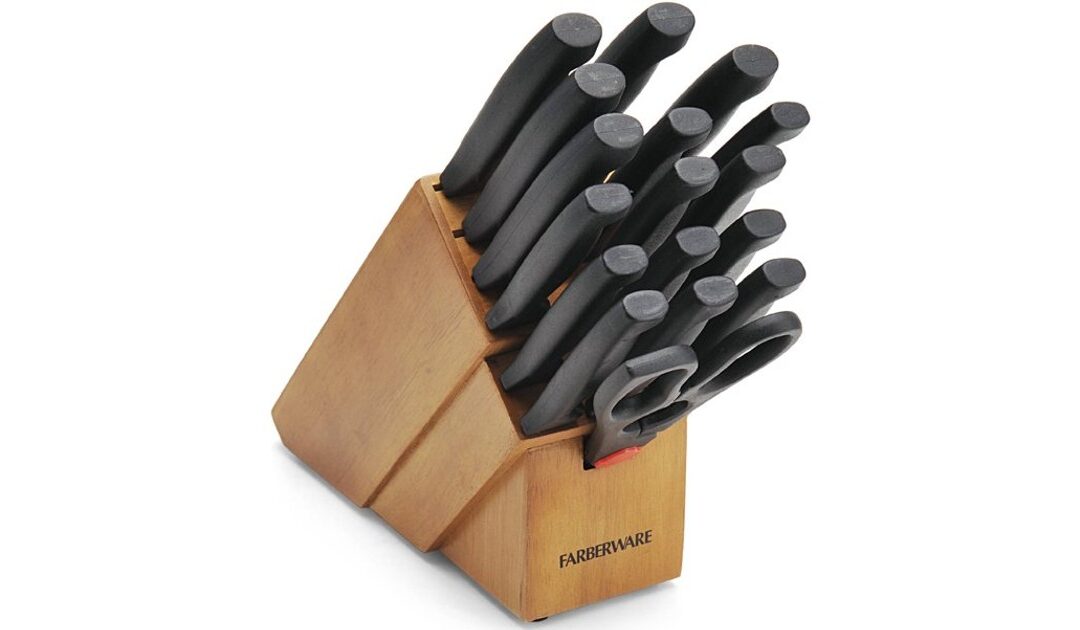 Set de Cuchillos Farberware de 18-Piezas a solo 20.69 (Reg $30)