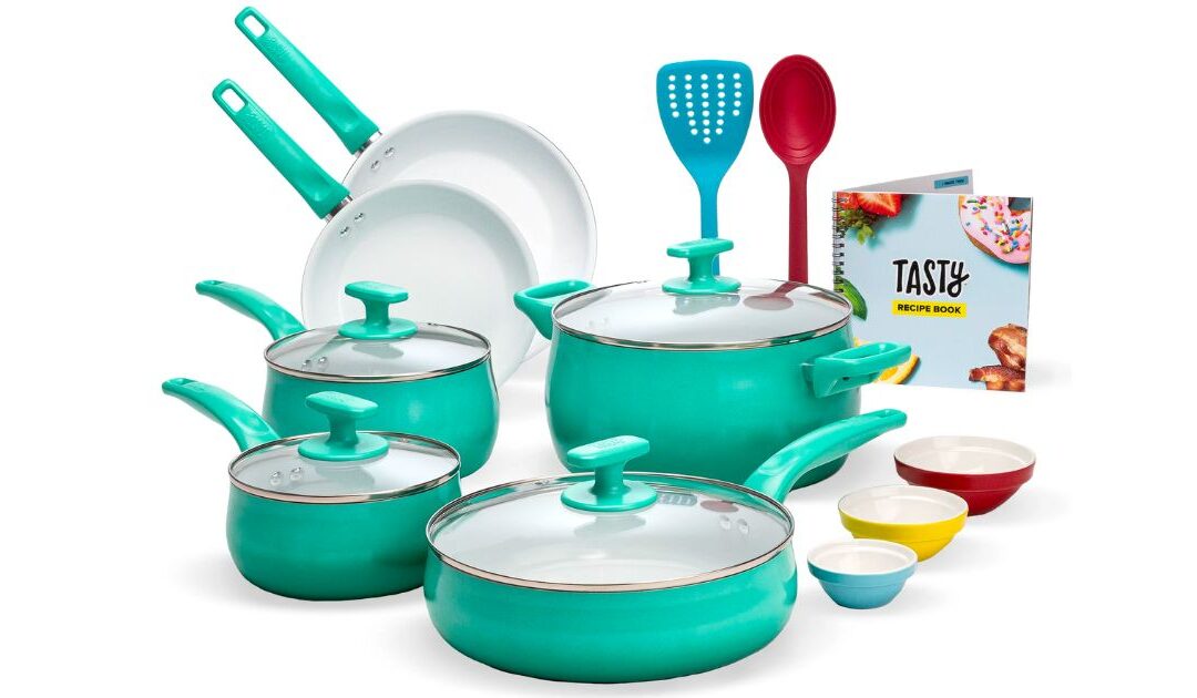 Set de Ollas Tasty 16-Piezas SOLO $49 en Walmart