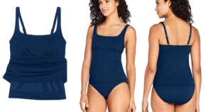 Traje-de-Baño-Enterizo-D-Cup-Square-Tankini-Top