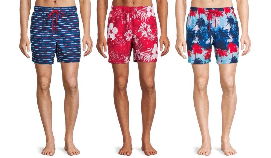Trajes de Baño para Hombres SOLO $5 en Walmart