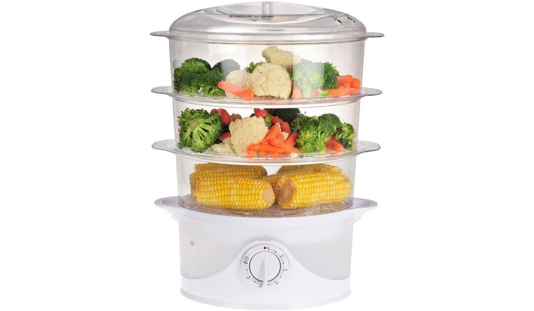 Vaporizador de Alimentos Kalorik 3-Niveles a solo $29.69 en JCPenney (Reg. $80)