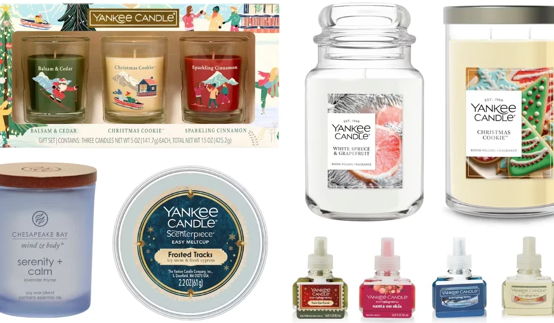 Venta Semi-Anual de Yankee Candle HASTA 75% de Descuento | Precios DESDE 75¢
