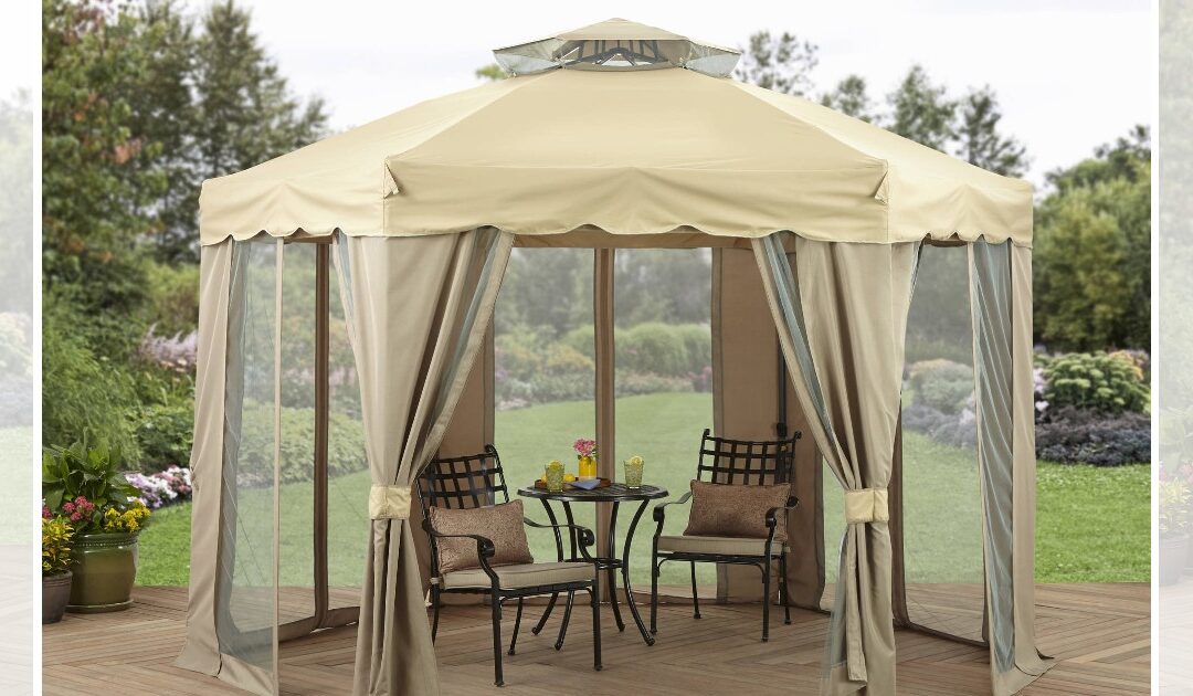 Better Homes & Gardens Gazebo 12′ x 12′ a solo $179 en Walmart (Reg. $400)
