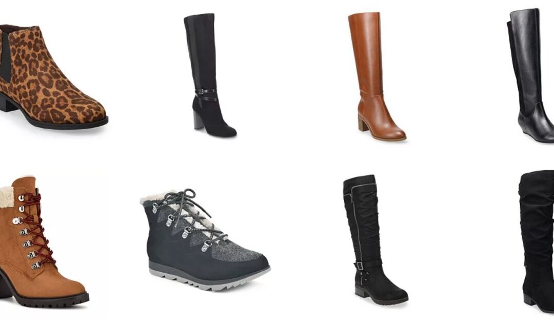 Kohl’s – Botas en Oferta Para TODA la Familia | Precios DESDE $7.49