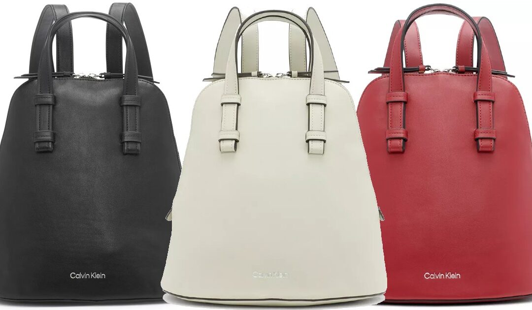 Calvin Klein Zina Backpack SOLO $70.93 (Reg $178)