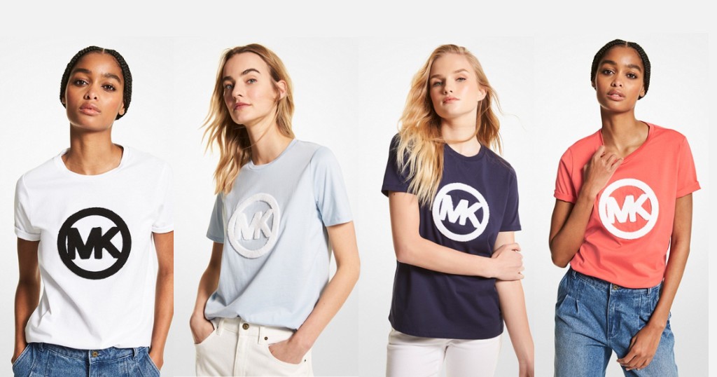 Camisas-Michael-Kors-Organic-Cotton-Jersey-T-Shirt