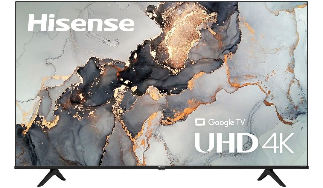 Hisense LED 4K UHD Smart Google TV 55-In a solo $299.99 en Best Buy (Reg. $600)