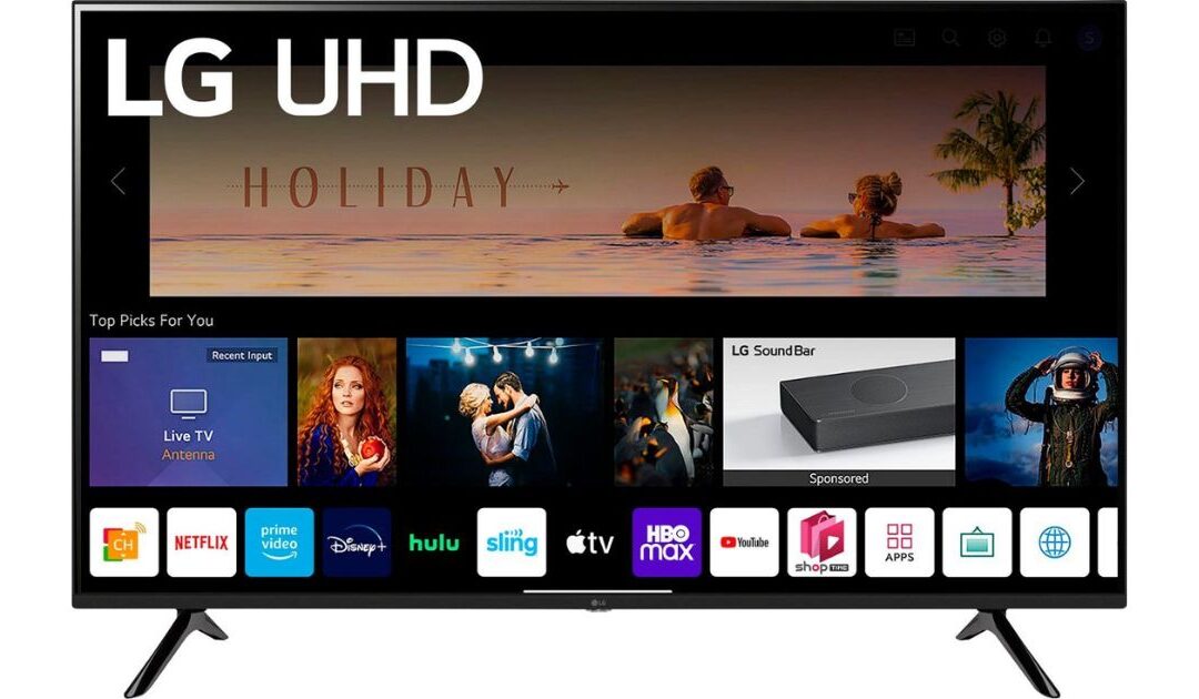 LG LED 4K UHD Smart webOS TV 65-In a solo $399.99 en Best Buy (Reg. $450)