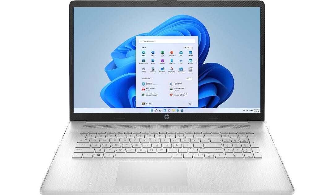 Laptop HP 17.3-In Intel Core i5 a solo $419.99 en Best Buy (Reg. $700)