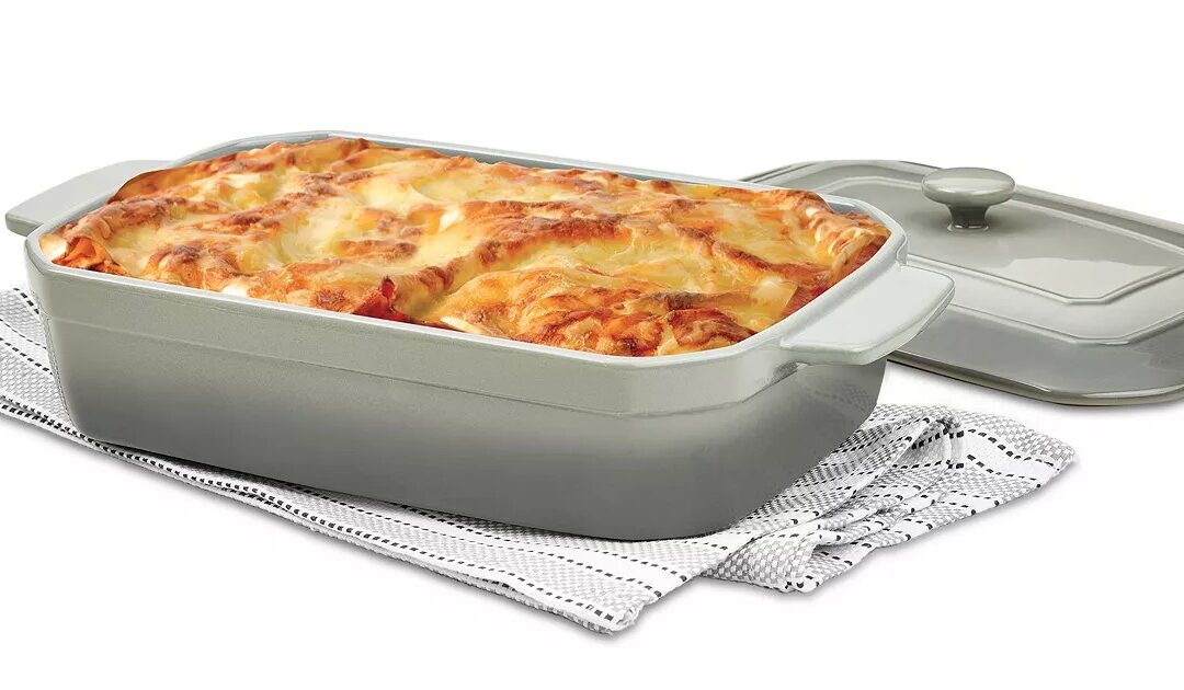 Molde Para Lasaña con Tapa SOLO $27.99 (Reg $70)