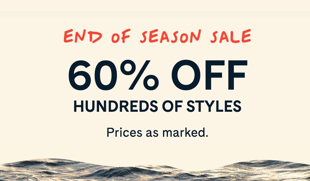 SPERRY – Oferta de Fin de Temporada | HASTA 60% de Descuento
