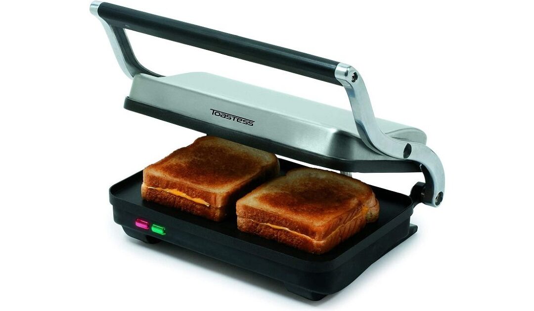 Parrilla Eléctrica para Sándwiches en Stainless Steel a solo $54.99 en Target (Reg. $74)