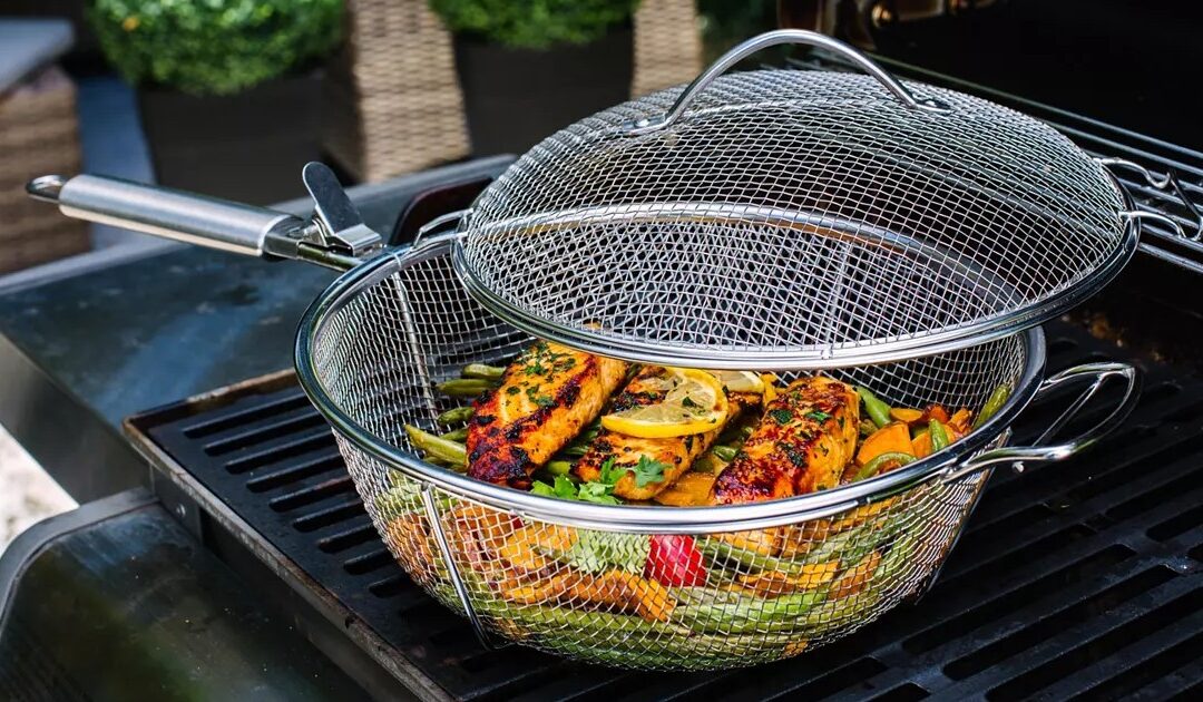 SEDONA Stainless Steel Grill Basket a solo $19.96 en Macy’s (Reg. $100)