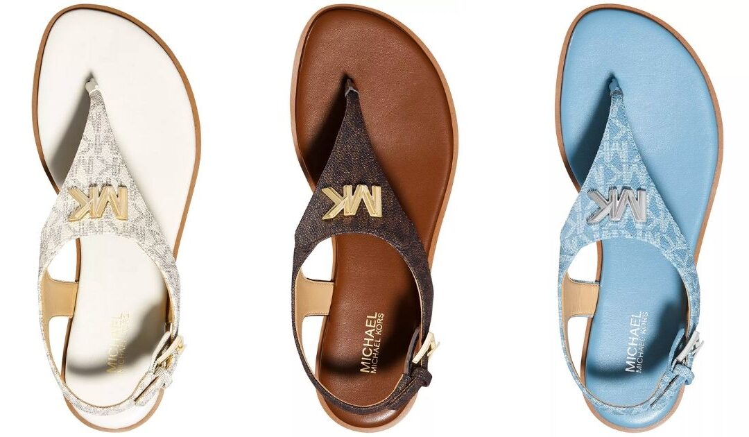Sandalias Michael Kors Jilly Flat SOLO $66.75 (Reg $115)