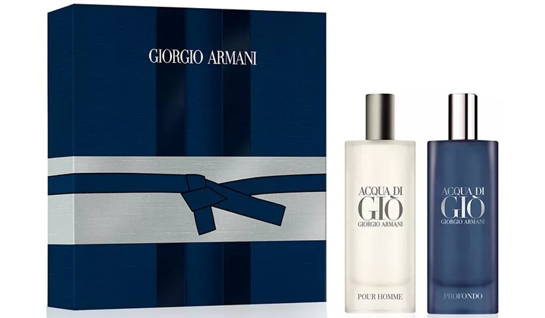 Set de Regalo Acqua di Giò SOLO $28 en Macy’s (Reg $54)