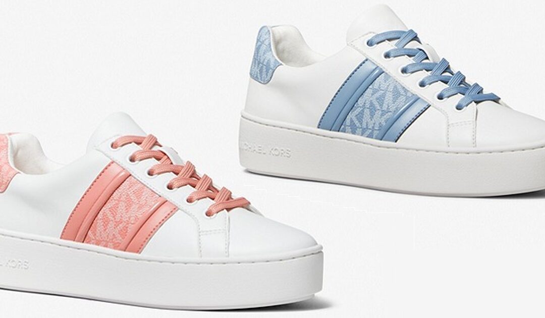 Tennis Michel Kors Poppy Leather SOLO $69 (Reg $175)