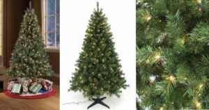Arbol-de-Navidad-de-6.5Ft-Arlington-con-bombilas
