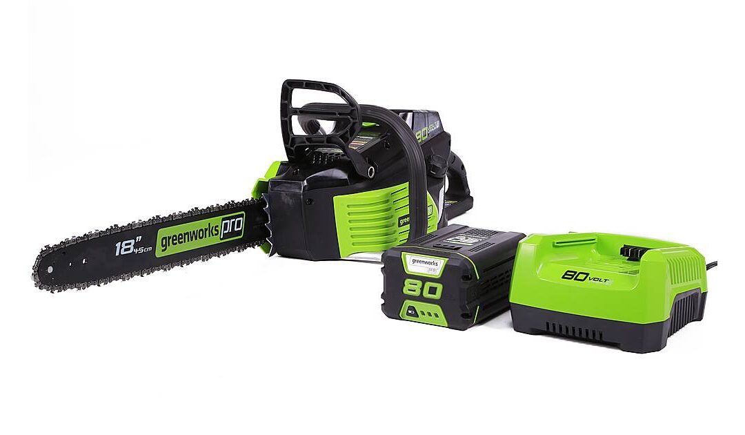 Chainsaw Greenworks 18-In 80-Volt a solo $244.99 en Best Buy (Reg. $350)