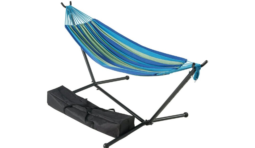 Hamaca Mainstays con Soporte a solo $57.90 en Walmart (Reg. $73)