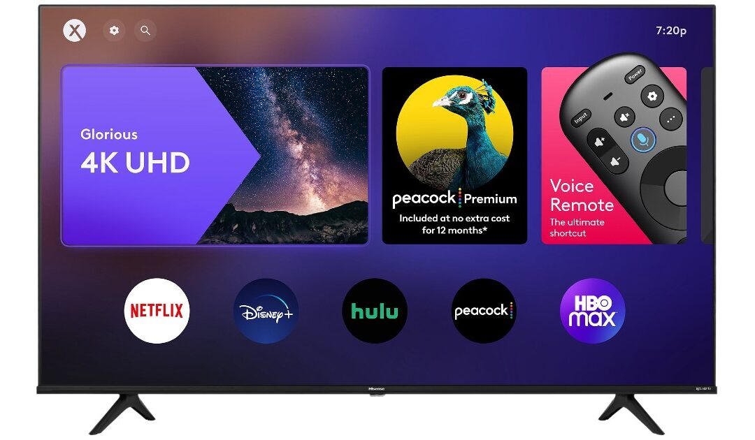 Hisense 4K UHD LED XClass Smart TV 50-In a solo $248 en Walmart (Reg. $348)