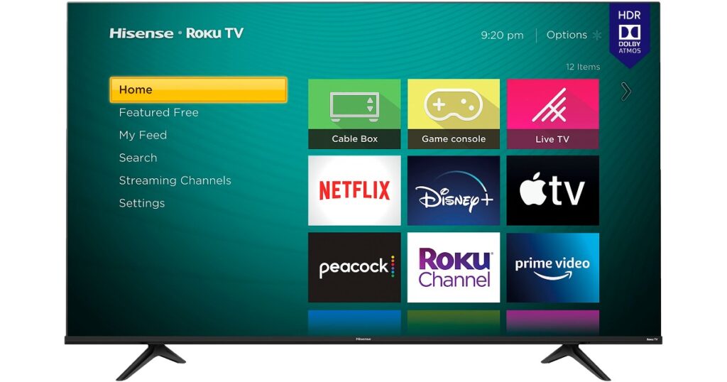 Hisense LED 4K UHD Smart Roku TV 65-In