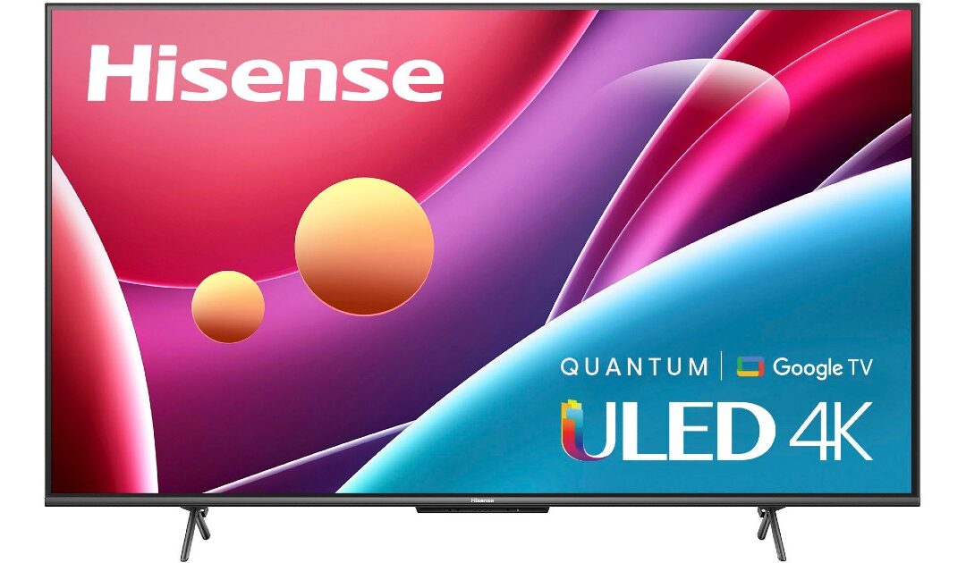 Hisense Quantum ULED 4K UHD Smart Google TV 75-In a solo $699.99 en Best Buy (Reg. $1,400)