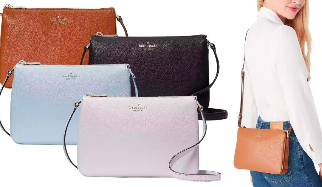 Kate Spade Leila Triple Gusset Crossbody SOLO $79 (Reg $279)