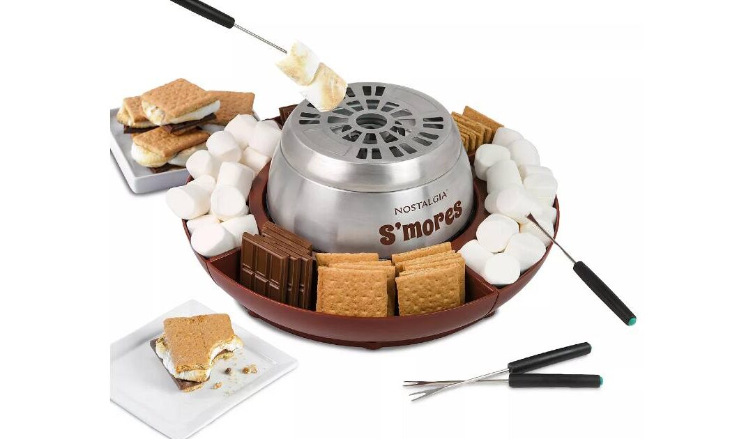 Máquina Nostalgia para hacer S’Mores a solo $39.99 en Macy’s (Reg. $58)