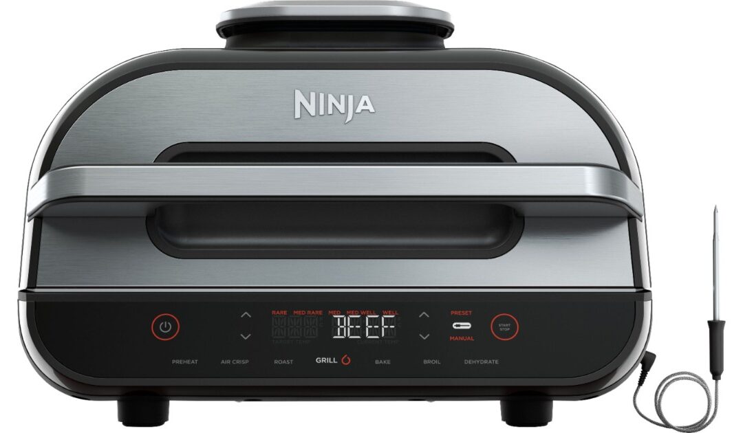 Ninja Foodi Smart XL 6-in-1 Indoor Grill 4-Qt a solo $179.99 en Best Buy (Reg. $300)