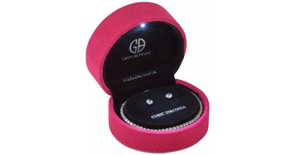 Pulsera y Aretes Sterling Silver Giani Bernini