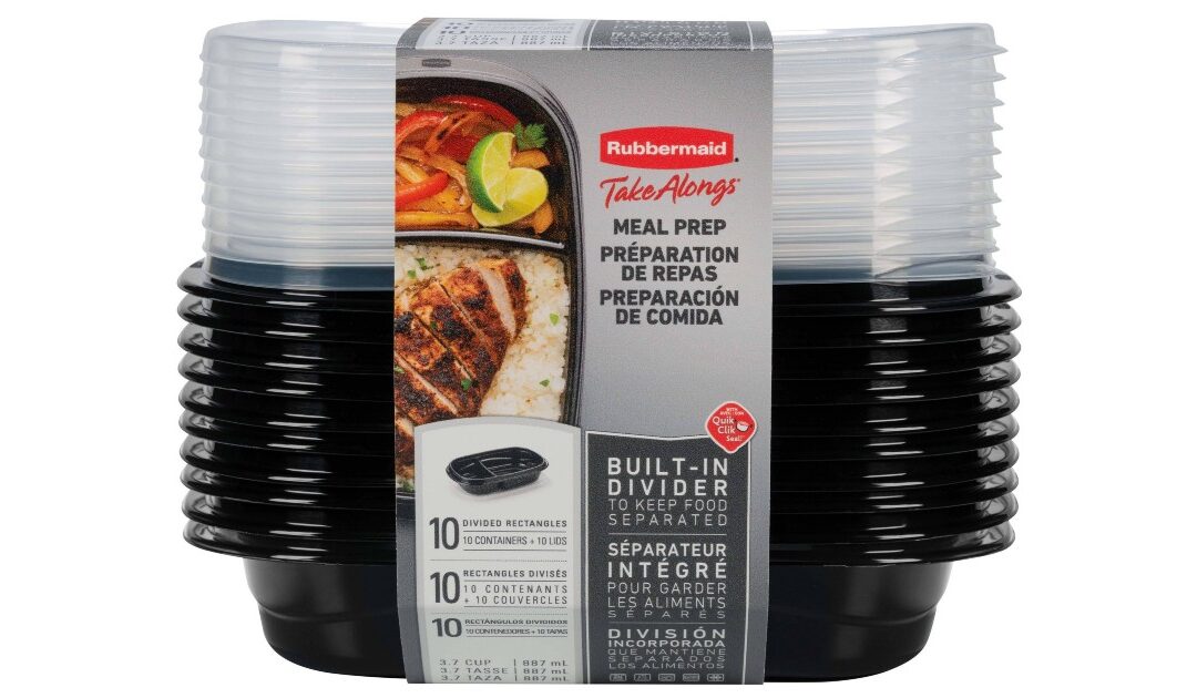 Set de Recipientes para Preparar Comidas Rubbermaid 20-Piezas a solo $8.99 en Target