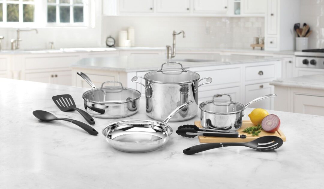 Set de Cocina Cuisinart Stainless Steel de 11-Piezas a solo $59.99 en Best Buy (Reg. $200)