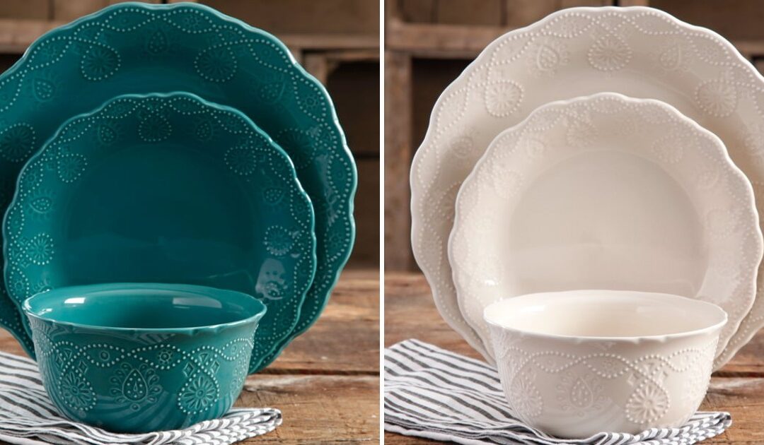 Set de Cocina The Pioneer Woman de 12-Piezas SOLO $34.99 (Reg $50)