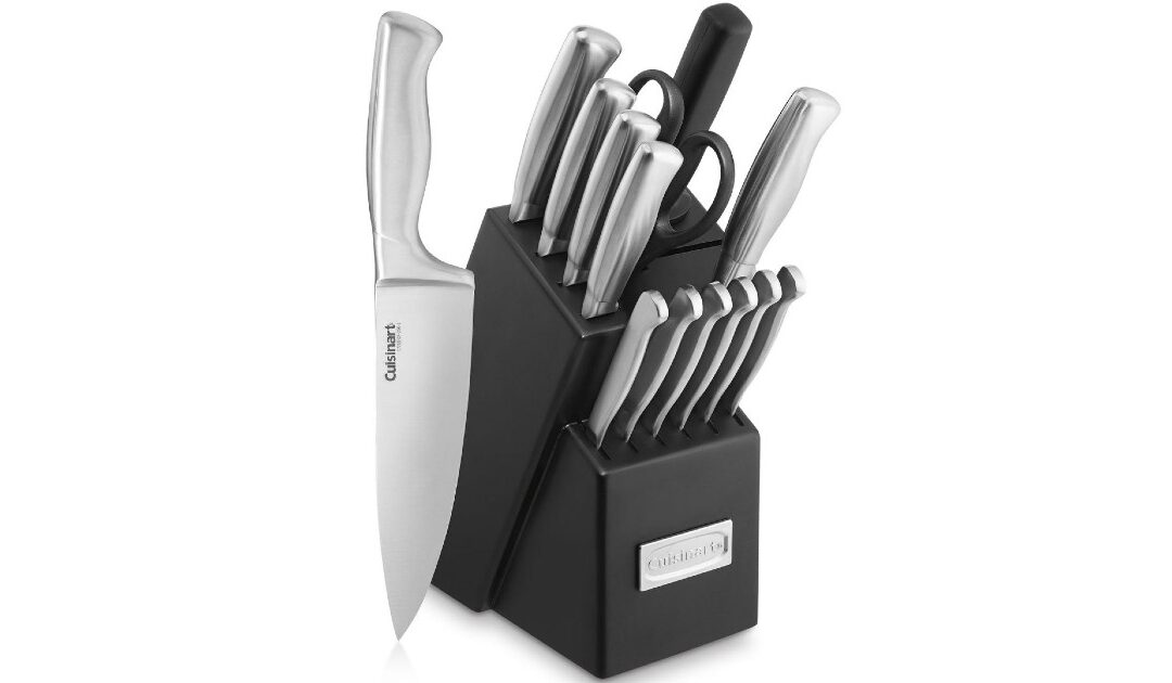 Set de Cuchillos Cuisinart Classic 15-Piezas a solo $79.99 en JCPenney (Reg. $160)