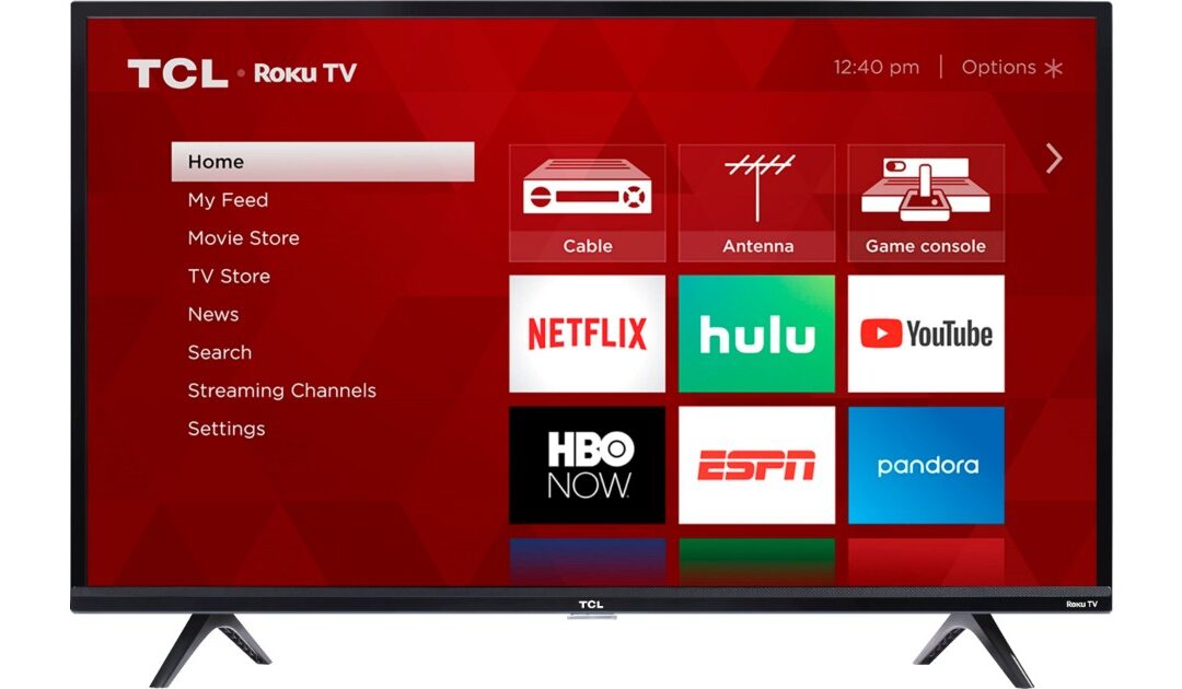 TCL LED Full HD Smart Roku TV 40-In a solo $179.99 en Best Buy (Reg. $230)