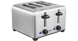 Tostadora Cooks en Stainless Steel