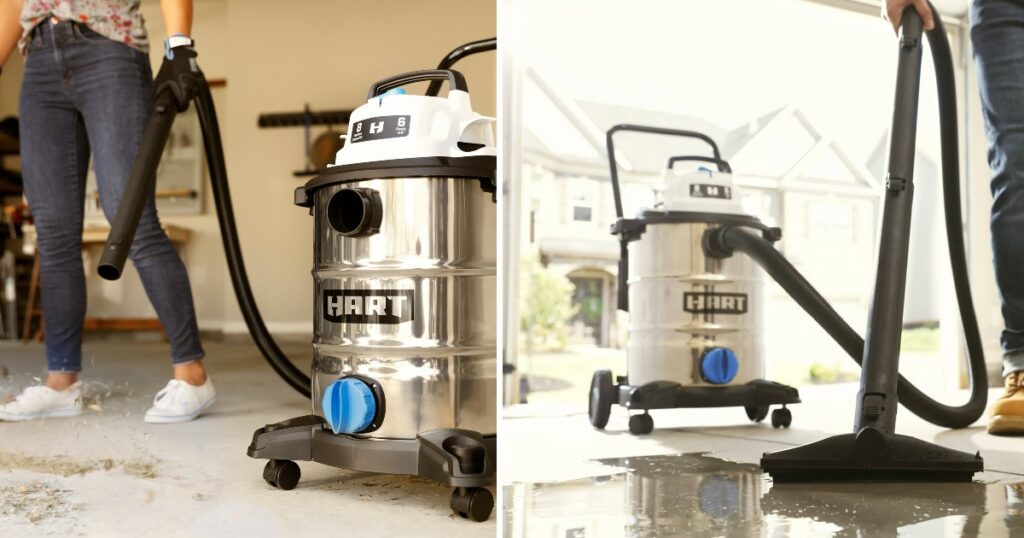 Vacuum HART de 8-Galones en Stainless Steel
