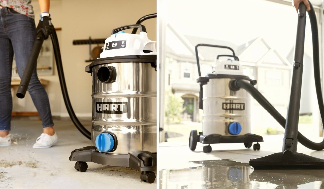 Vacuum HART de 8-Galones en Stainless Steel a solo $79 en Walmart (Reg. $100)