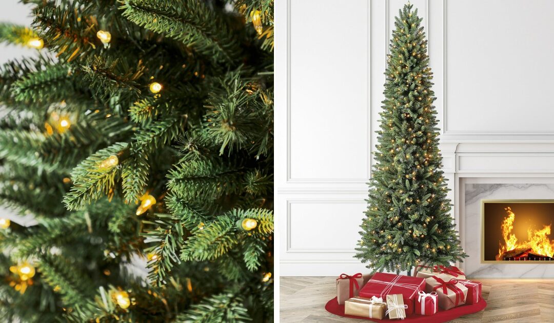 Arbol de Navidad con 400 Luces de 7.5′ SOLO $35 (Reg $119)